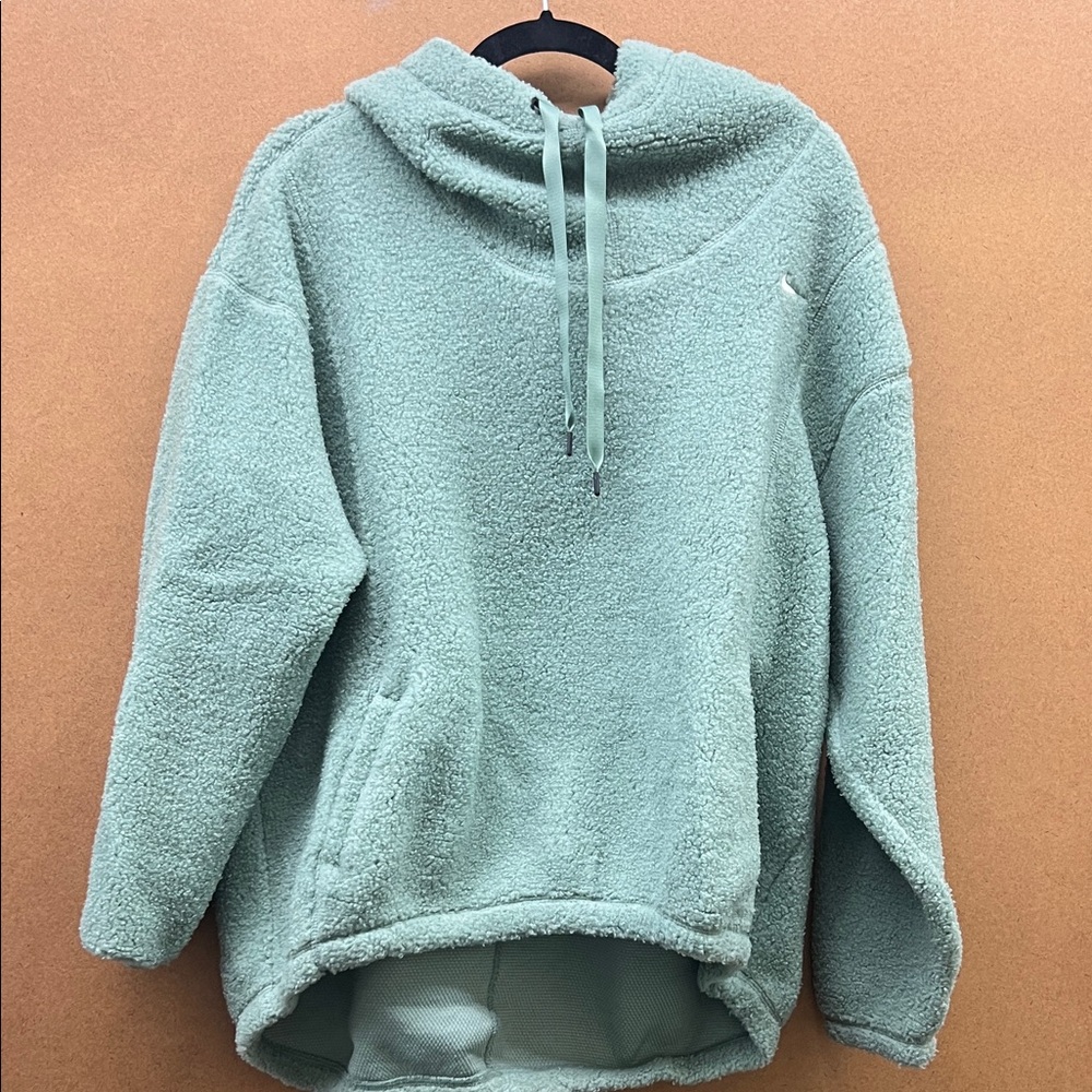 Nike Mint Green Teddy Jacket